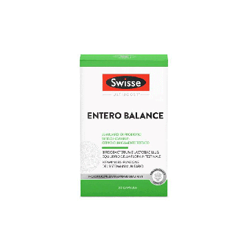 Entero Balance | Integratore di probiotici 20 cps | SWISSE