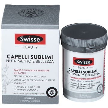 Capelli Sublimi 30 Cps Molli | Integratore nutrimento e bellezza | SWISSE
