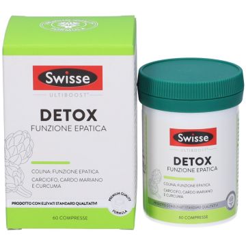 Detox 60 Cpr | Integratore funzione epatica | SWISSE
