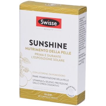 Beauty Sunshine 30cps | Integratore solare | SWISSE