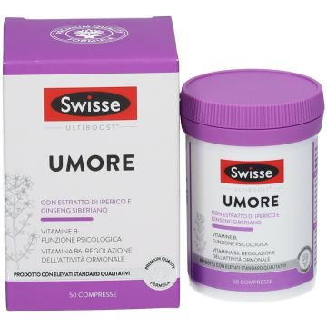 Umore 50 cpr | Estratto di Iperico e Ginseng Siberiano | SWISSE