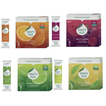 TastyH2O 12 Stick | Insaporitore acqua - Vari gusti | HP 
