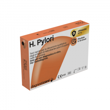 Test Helicobacter Pylori 1 pz | Test rilevazione h. pylori nelle feci | DIAGNOSTICARE