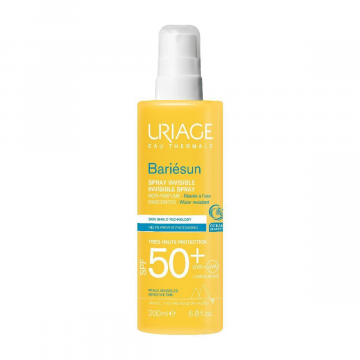 Bariesun - Spray Solare Senza Profumo Spf50+ | Protezione molto alta 200ml | URIAGE 
