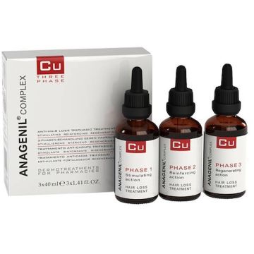 Cu Anagenil Complex 3x40ml | Concentrato Anti Caduta | VITAL PLUS