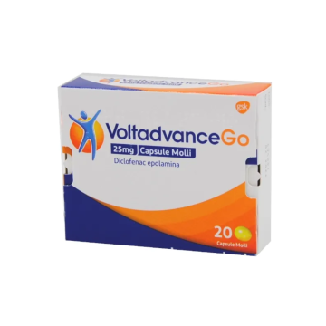 Voltadvancego 20 capsule molli 25mg | Articolazioni e cervicale| VOLTADVANCE