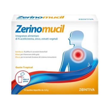 Zerinomucil 10bustine | Tosse e sistema immunitario | ZENTIVA