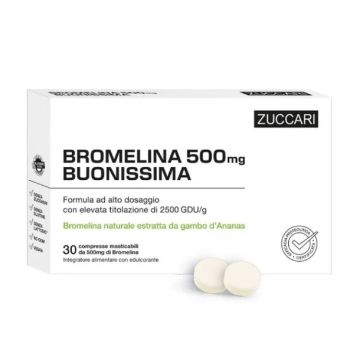 Bromelina 500 Buonissima 30cpr | Detox e depurazione | ZUCCARI