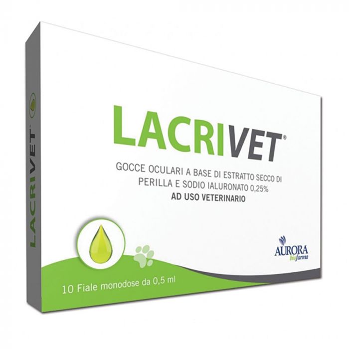 LACRIVET Flaconcini | Gocce oculari 10 flaconcini | AURORA BIOFARMA