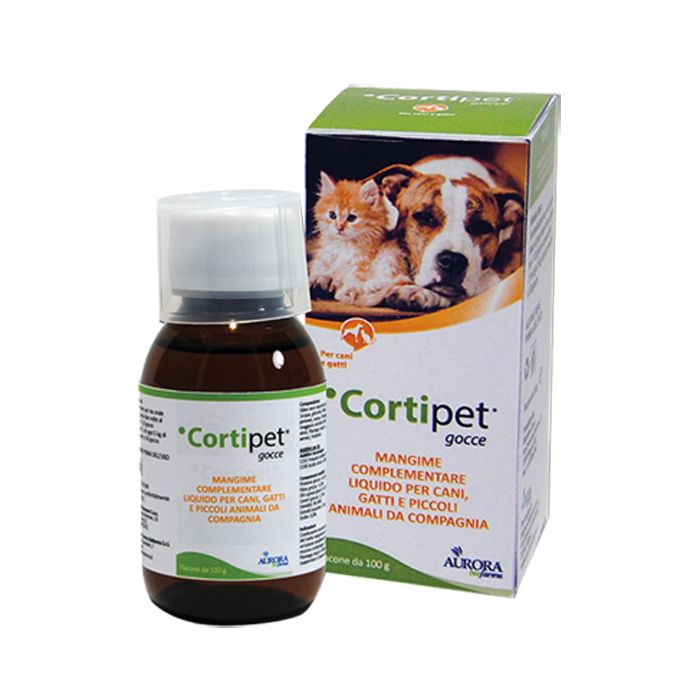 Cortipet Gocce 100ml | Sistema Immunitario cane/gatto | AURORA BIOFARMA main product photo
