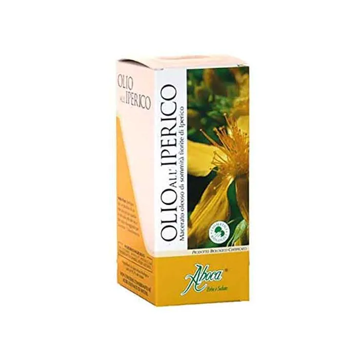 OLIO ALL' IPERICO Macerato oleoso 100 ml | Per pelli secche e arrossate | ABOCA