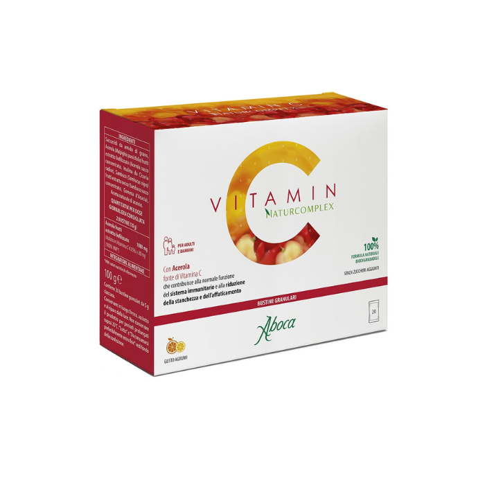 Vitamin C Naturcomplex 20bust | Sistema immunitario | ABOCA main product photo