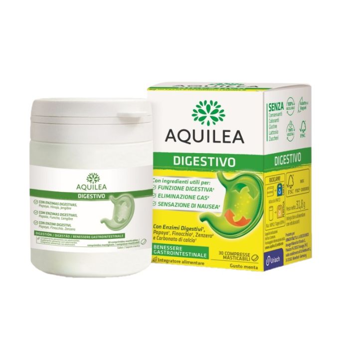 Digestivo 30cpr | Funzionalità digestiva | AQUILEA main product photo