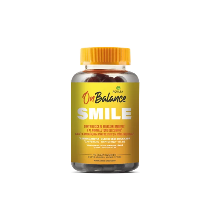 On Balance Smile 60gum | Normale tono dell'umore | AQUILEA main product photo