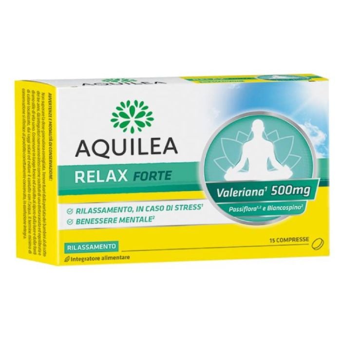Aquilea Relax Forte 15cpr | Rilassamento| AQUILEA
