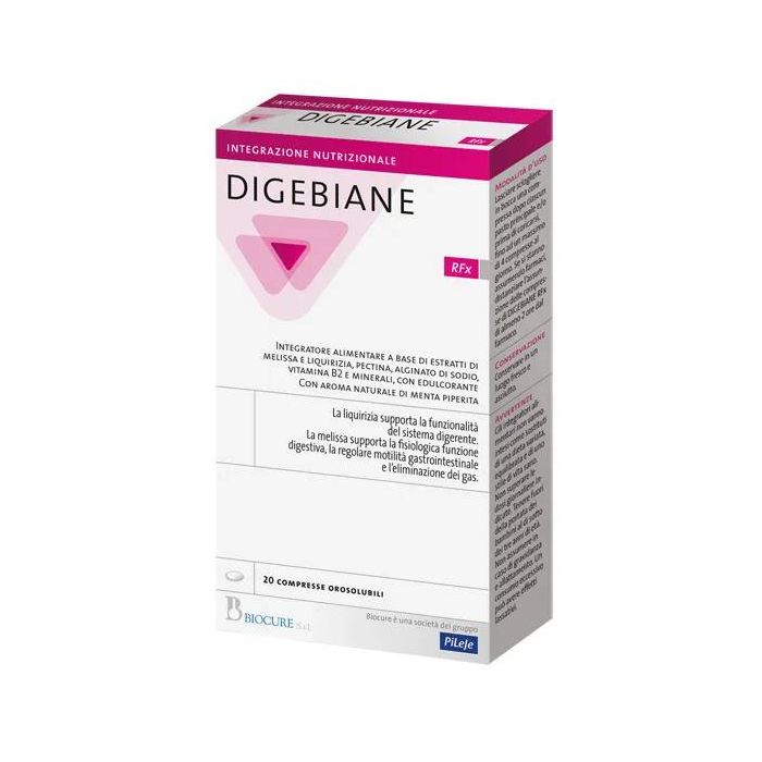 Digebiane Rfx 20cpr | Supporto del sistema digerente | BIOCURE main product photo
