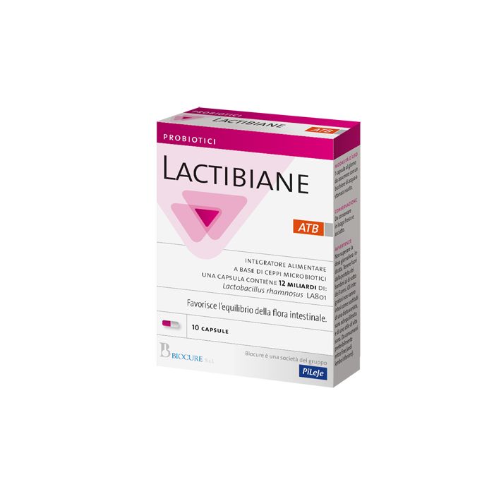 Lactibiane ATB 10cps | Flora intestinale protetta | BIOCURE main product photo