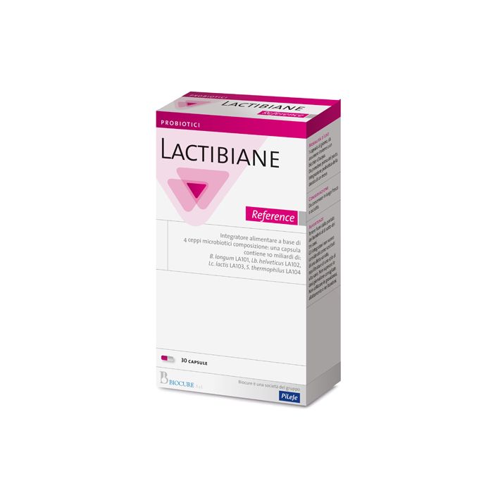 Lactibiane Reference 30cps | Benessere della flora intestinale | BIOCURE main product photo