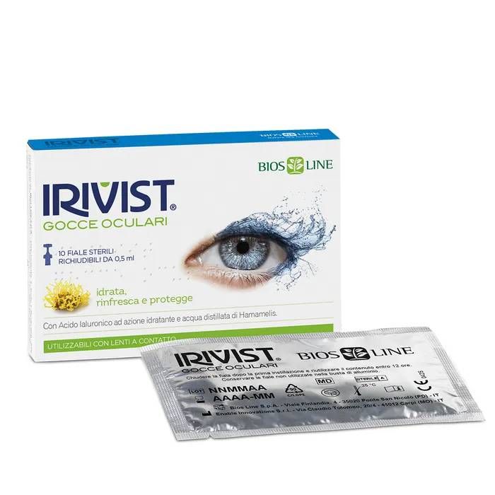 Irivist Gocce Oculari 10 fiale | Idrata, rifresca e protegge | BIOS LINE main product photo