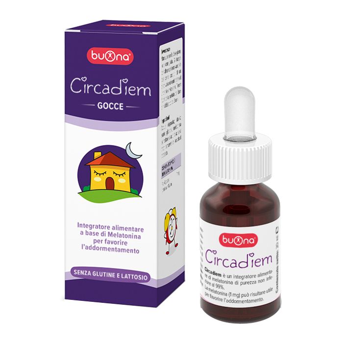 Circadiem gocce 20ml | Melatonina | BUONA main product photo