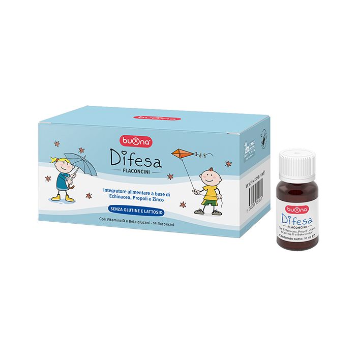 Difesa Flaconcini 14x10ml | Difese immunitarie bambini | BUONA main product photo