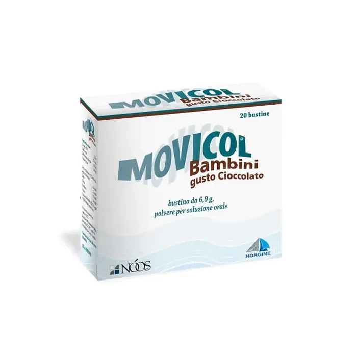 Movicol Bambini Cioccolato 20 bustine | Polvere per soluzione orale