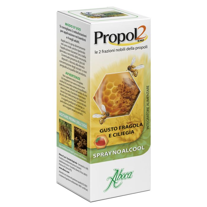 Propol2 Spray no alcool 30ml | Spray gola propoli | ABOCA main product photo