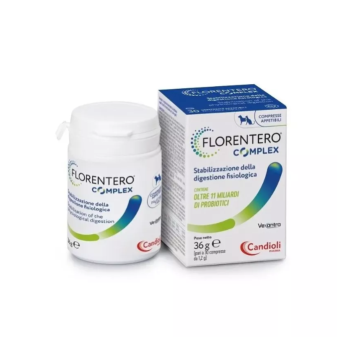 Florentero Complex 30cpr | Diarrea cani/gatti | CANDIOLI main product photo