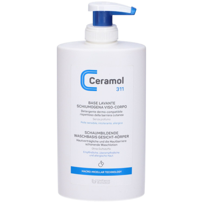 311 - Base Lavante 400ml | Pelle sensibile intollerante allergica | CERAMOL main product photo