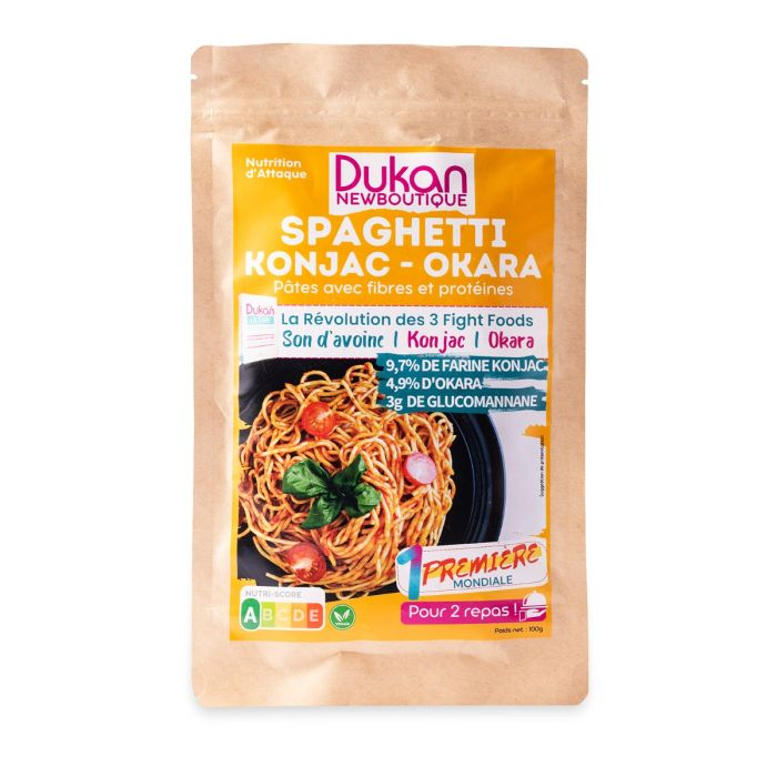 Spaghetti Konjac - Okara 100g | Alimento dietetico | DIETA DUKAN main product photo