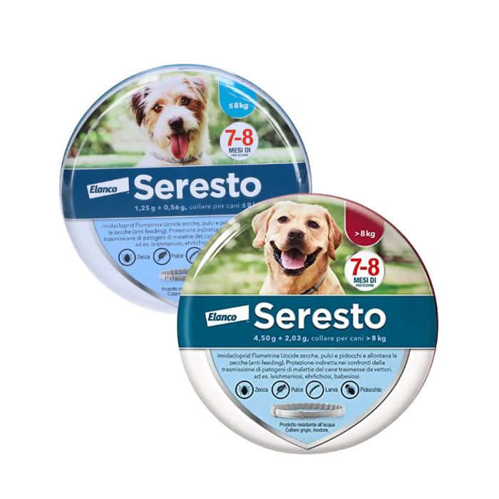 Seresto Collare Cane | Anti zecche e pulci - Varie taglie | ELANCO main product photo