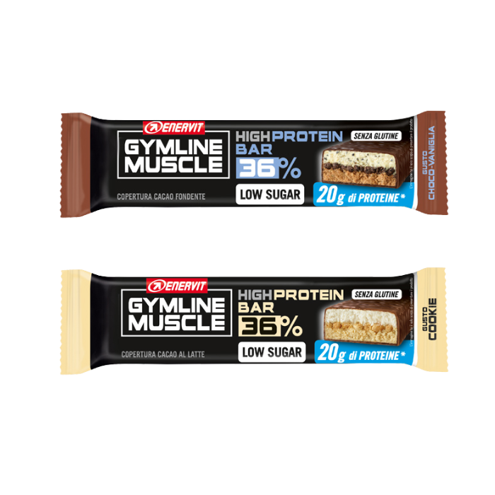Gymline - High Protein Bar 36% 55g | Low Sugar - Vari gusti | ENERVIT main product photo