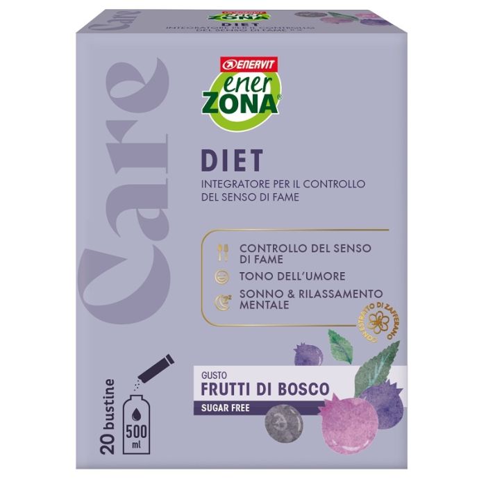 Care - Diet 20 bustine | Frutti di bosco | ENERZONA main product photo