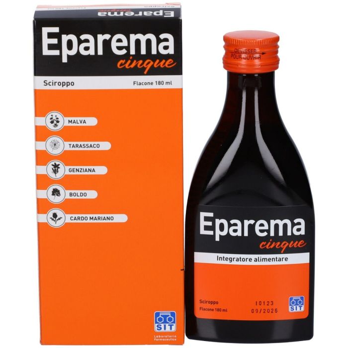 Eparema Cinque Sciroppo 180ml | Regolarità intestinale | SIT main product photo