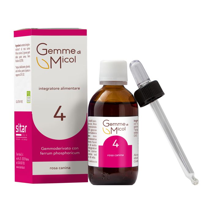 Gemme Di Micol 4 30ml | Rosa canina | SITAR main product photo