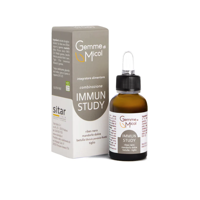 Gemme Di Micol IMMUNSTUDY 30ml | Ribes nero, mandorlo, betulla, tiglio | SITAR main product photo