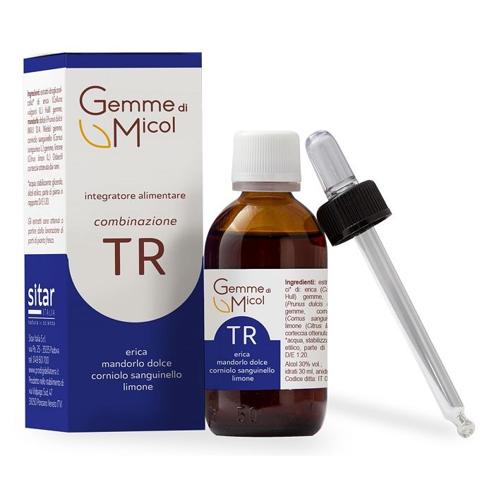 Gemme Di Micol TR 30ml | Erica, mandorlo, corniolo, limone | SITAR main product photo
