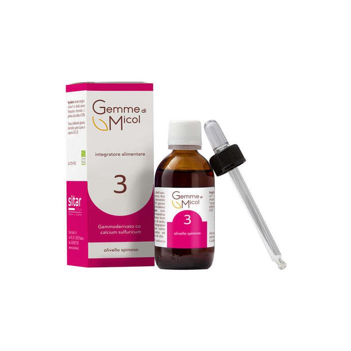 Gemme Di Micol 3 30ml | Olivello spinoso | SITAR main product photo