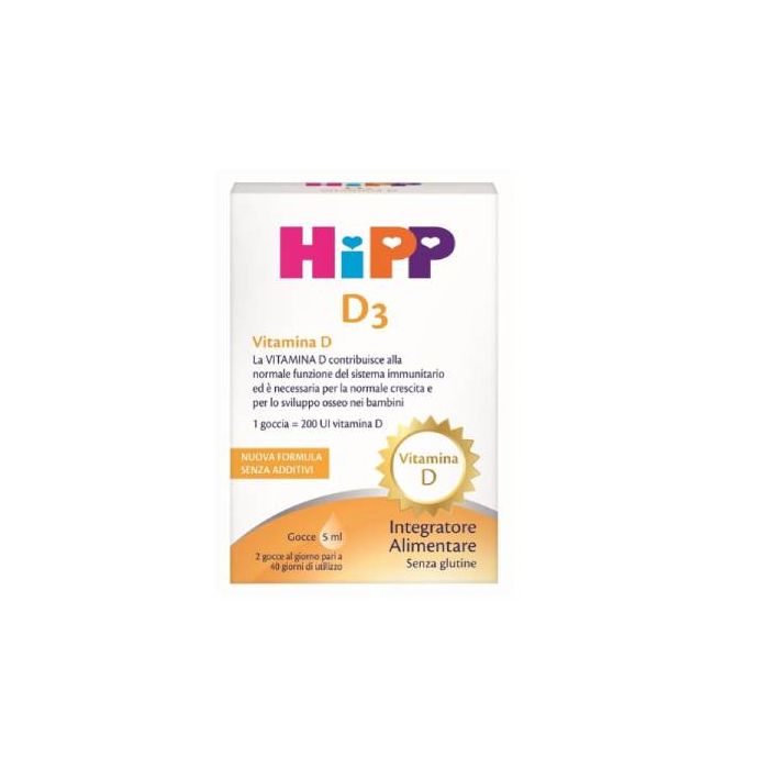 Hipp D3 5ml | Difese Immunitarie e Ossa | HIPP main product photo