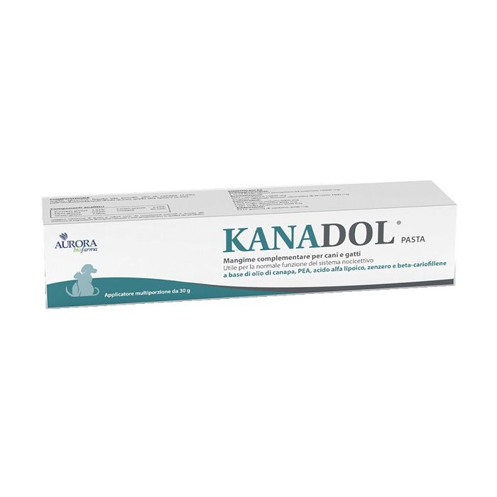 Kanadol Pasta 30g | Sistema nocicettivo cani/gatti | AURORA BIOFARMA main product photo