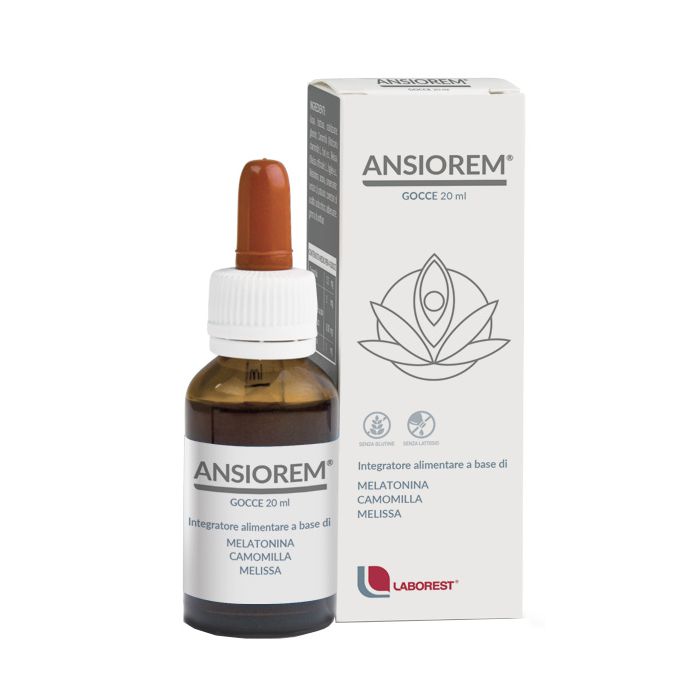 Ansiorem Gocce 20ml | Sostegno al sonno | LABOREST main product photo