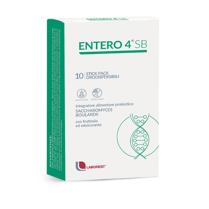 Entero 4 Sb 10stick | Equilibrio flora intestinale | LABOREST main product photo