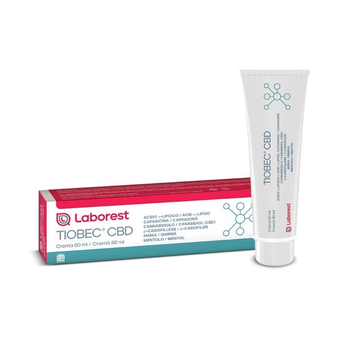 Tiobec Cbd Crema 60ml | Lenitiva corpo | LABOREST main product photo