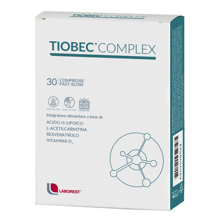 Tiobec Complex 30cpr | Antiossidante | LABOREST main product photo