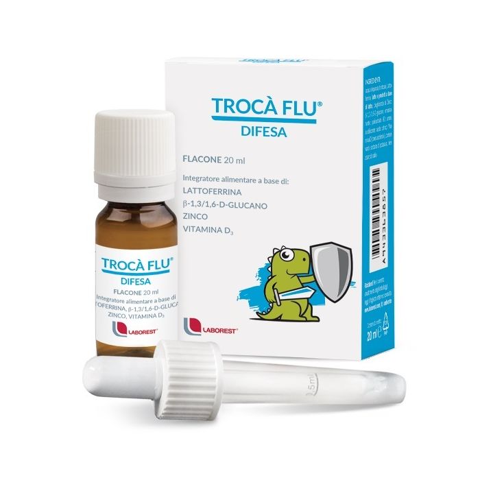 Trocà Flu Difesa 20ml | Difese immunitarie e Ossa | LABOREST main product photo