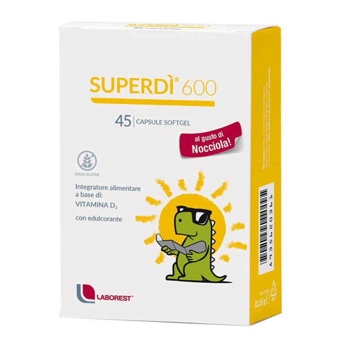 Superdi' 600 45cps | Vitamina D | LABOREST main product photo
