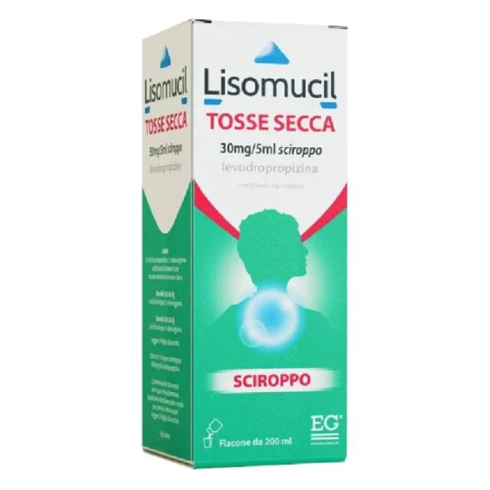 Lisomucil Tosse Secca 200 ml | Sciroppo tosse main product photo