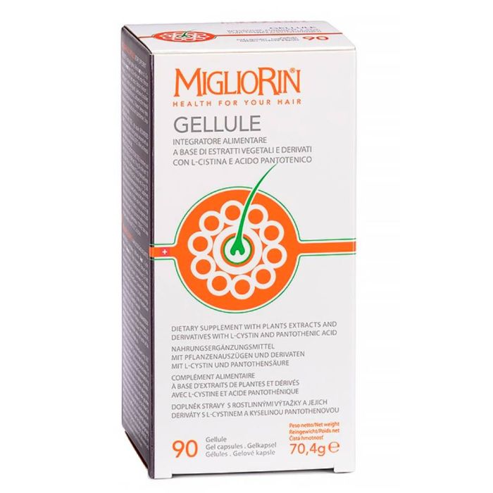 Migliorin 90 Gellule | Integratore capelli e unghie | COSVAL main product photo