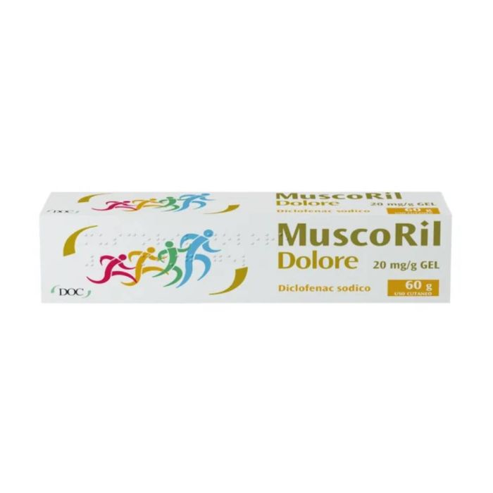 MuscoRil Dolore Gel 60g | Diclofenac sodico main product photo