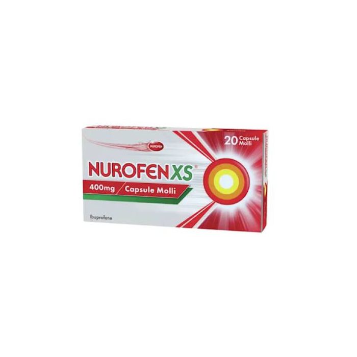 NUROFEN XS 400mg | 20 capsule molli main product photo